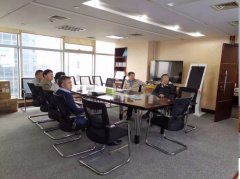 攸县民政局领导一行莅临软神股份参观调研